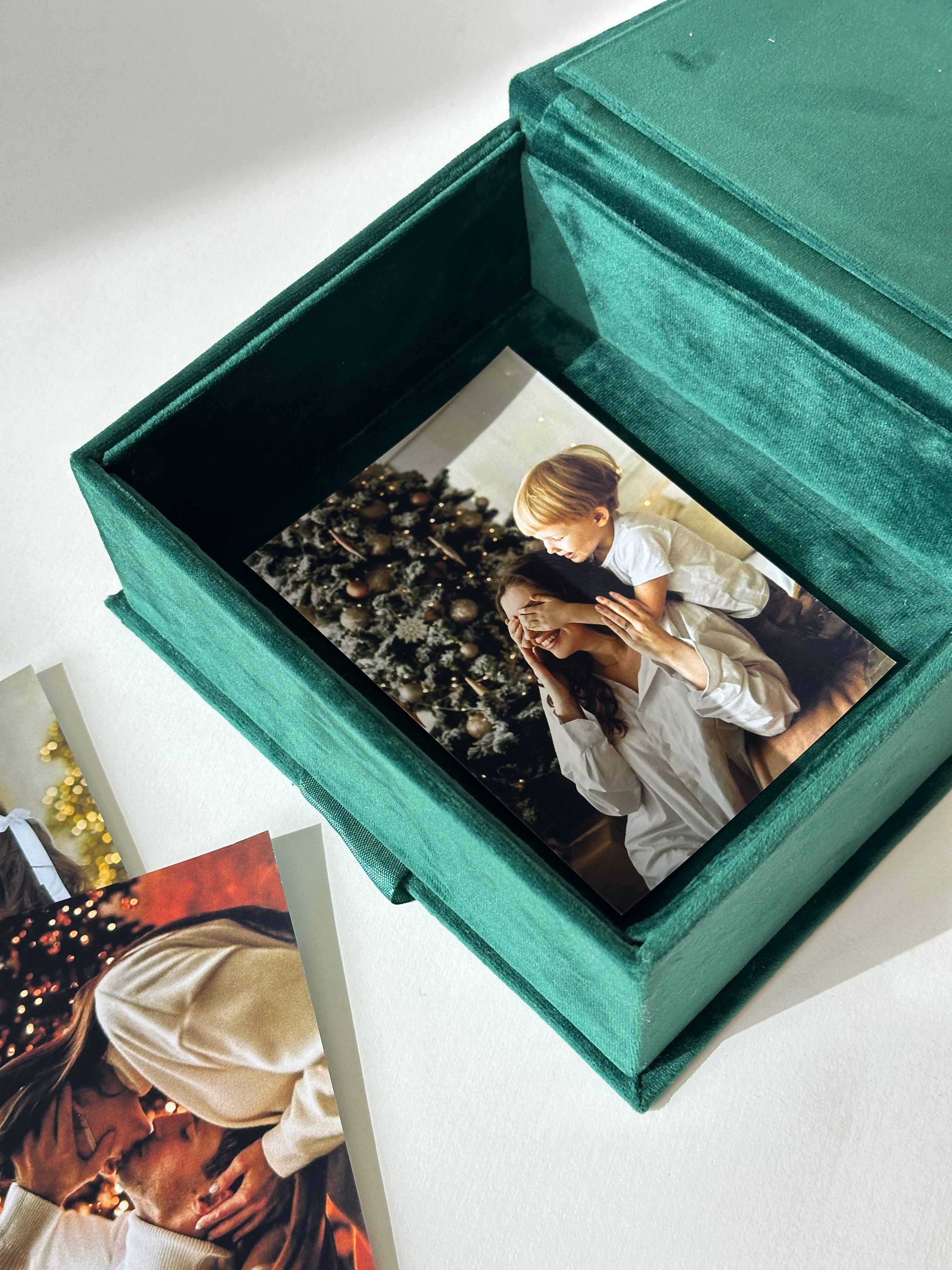 Rankų darbo dėžutė “Smaragdas”